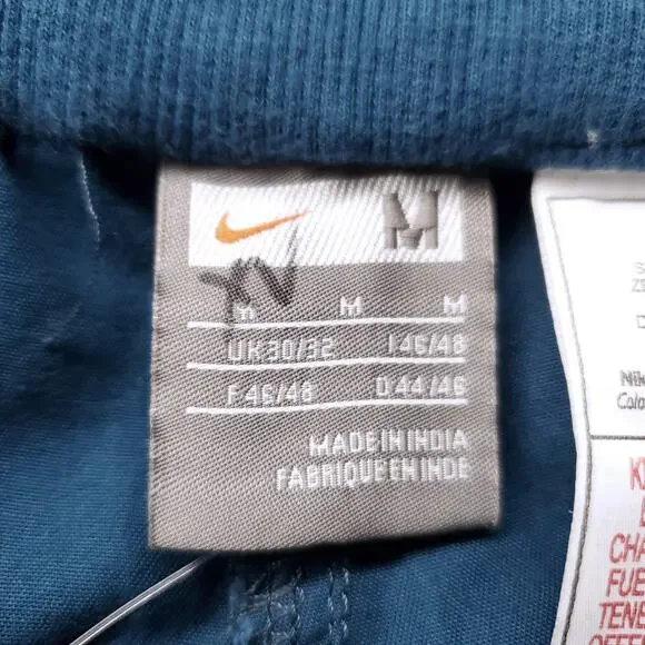 Nike 3/4 Technical Training Pants Mens M Blue Soccer Football Knickers NWT - Picture 3 of 11